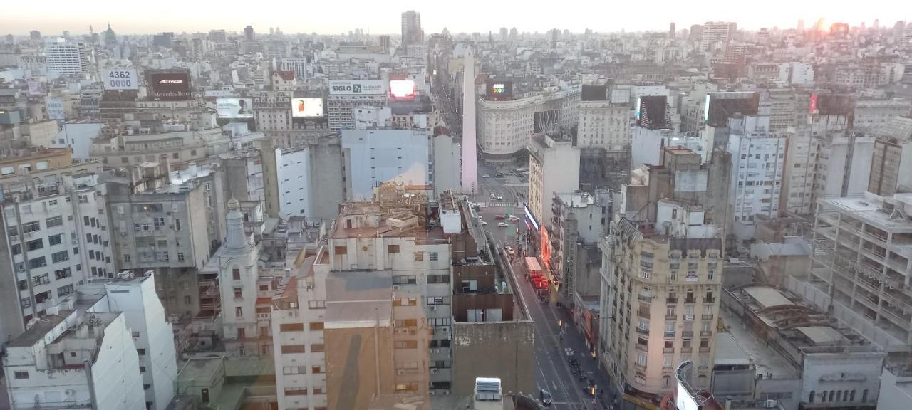 Que mejor vista del Obelisco piso 24 a la calle Corrientes Ciudad Autónoma de Ciudad Autónoma de Buenos Aires Exterior foto