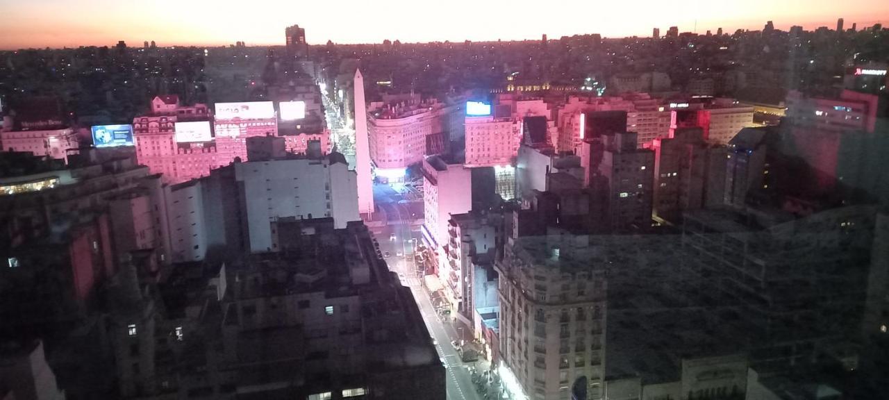 Que mejor vista del Obelisco piso 24 a la calle Corrientes Ciudad Autónoma de Ciudad Autónoma de Buenos Aires Exterior foto